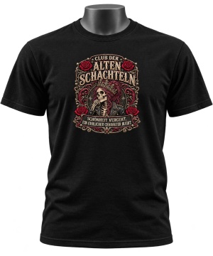 T-Shirt Club der alten Schachteln