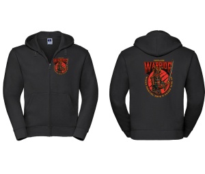 Sweatjacke mit Kapuze Fearless Warrior