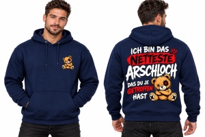 Kapusweatshirt Ich bin das netteste Arschloch