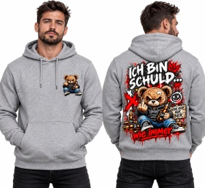 Kapusweatshirt Ich bin schuld