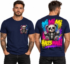 T-Shirt Mi Mi Mi Halts Maul T-Shirt Mi Mi Mi Halts Maul