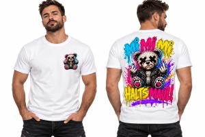 T-Shirt Mi Mi Mi Halts Maul T-Shirt Mi Mi Mi Halts Maul
