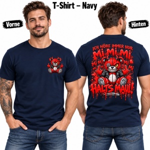 T-Shirt Mi Mi Mi Halts Maul T-Shirt Mi Mi Mi Halts Maul