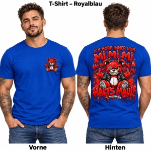 T-Shirt Mi Mi Mi Halts Maul T-Shirt Mi Mi Mi Halts Maul