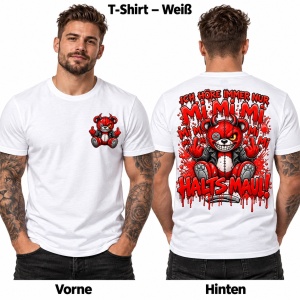 T-Shirt Mi Mi Mi Halts Maul T-Shirt Mi Mi Mi Halts Maul