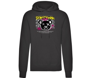 Kapusweatshirt Teddybär Dont Panic