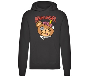 Kapusweatshirt Teddybär Brain Washer