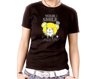 Damen Shirt Teddybär Your Smile