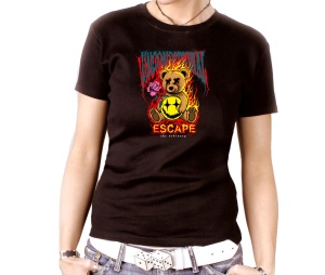 Damen Shirt Teddybär Escape