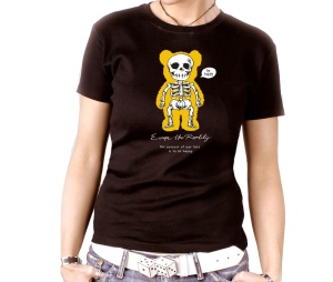 Damen Shirt Teddybär Escape The Realtiy