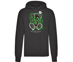 Kapusweatshirt Teddybär No Bad Days