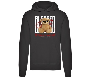 Kapusweatshirt Teddybär Blessed Streetwear