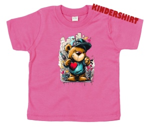 Baby Shirt Teddybär Herz