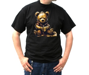 T-Shirt Teddybär Gun