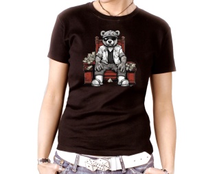 Damen Shirt Teddybär Boss