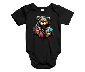 Baby Body Teddybär Graffiti