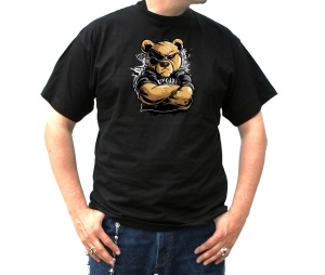 T-Shirt Teddybär Angry