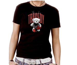 Damen Shirt Teddybär Tragedy