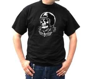 T-Shirt Biker Skull