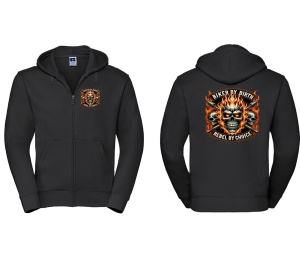 Sweatjacke mit Kapuze Biker By Birth