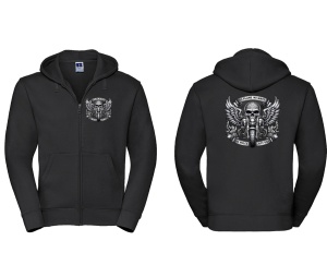 Sweatjacke mit Kapuze Biker No Plans No Maps
