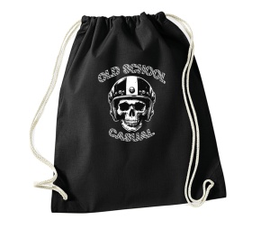 Stringbag Turnbeutel Biker Old School Casual