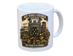Tasse Bochum Auf Kohle geboren