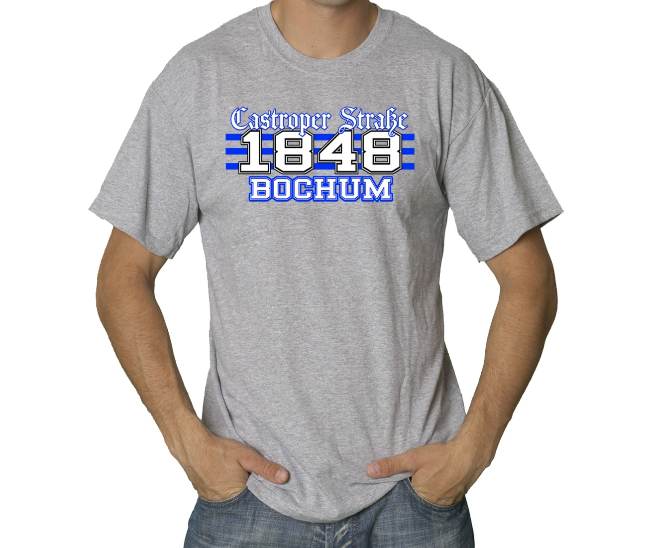 T-Shirt 1848 Bochum Castroper Straße