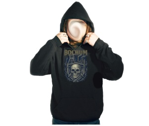 Kapusweatshirt Bochum Schädel
