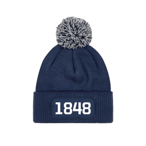 Wollmütze mit Bommel 1848