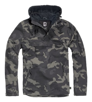 Windbreaker mit Kapuze darkcamo