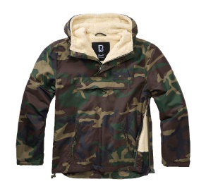 Windbreaker Sherpa woodland