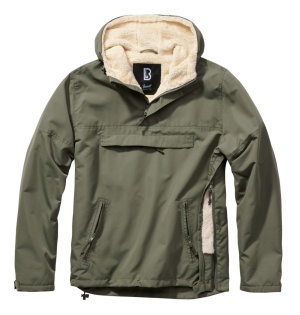 Windbreaker Sherpa oliv