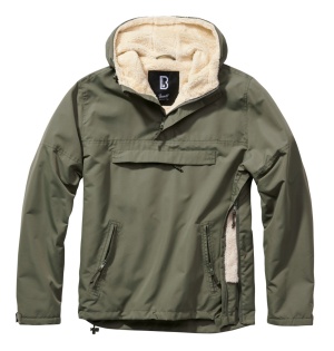 Windbreaker Sherpa oliv