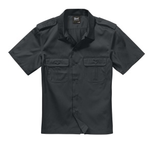 US-Shirt Workershirt schwarz