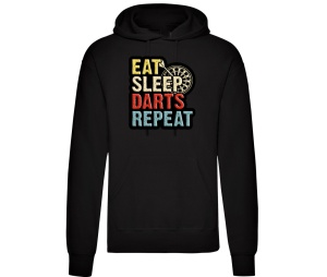 Kapusweatshirt Eat Sleep Darts Repeat
