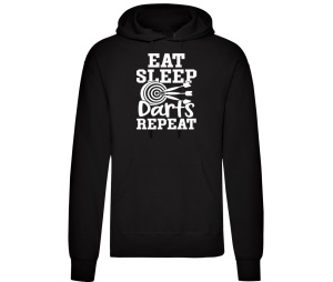 Kapusweatshirt Eat Sleep Darts Repeat