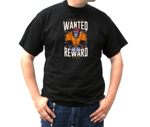 T-Shirt Wanted Reward