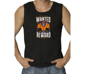 Muskelshirt Wanted Reward