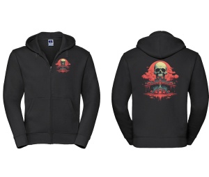 Sweatjacke mit Kapuze Gothic