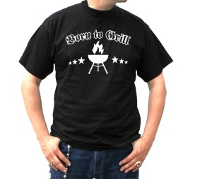 T-Shirt Born to Grill