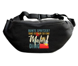 Gürteltasche Bunte Spritzer