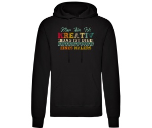 Kapusweatshirt Klar bin ich kreativ