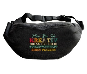 Gürteltasche Klar bin ich kreativ