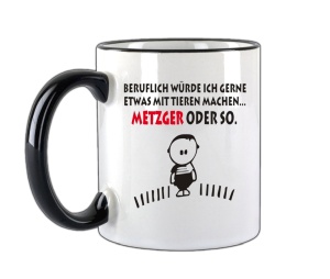 Tasse Ich wollte immer schon was mit Tieren machen