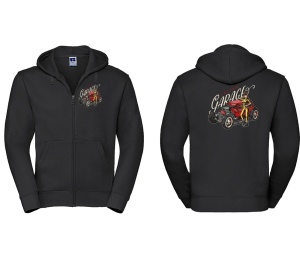 Sweatjacke mit Kapuze Custom Garage Hot Rod