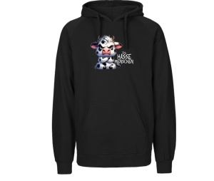 Kapusweatshirt Ich hasse Menschen Kuh