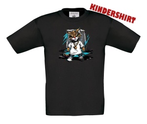 Kinder Shirt Katze