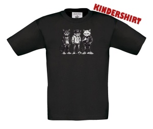 Kinder Shirt Katze