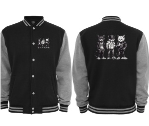 College Jacke Katze
